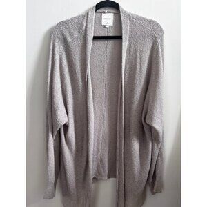 Gentle Fawn Cream Grey Soft Knit Cardigan  Medium